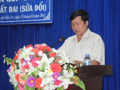 Ông Võ Thanh Hồng - Phó Chủ tịch Uỷ ban nhân dân thành phố phát biểu chỉ đạo hội nghị