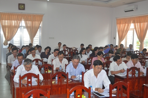Ảnh: Đại biểu dự hội nghị