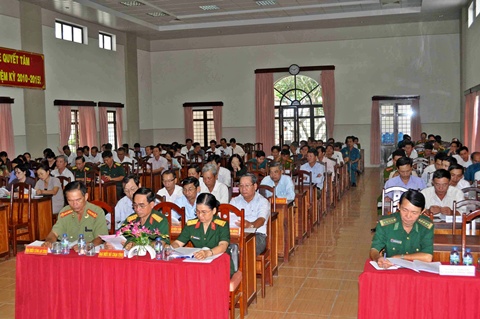 Đại biểu tham dự hội nghị. (Ảnh : ĐB)